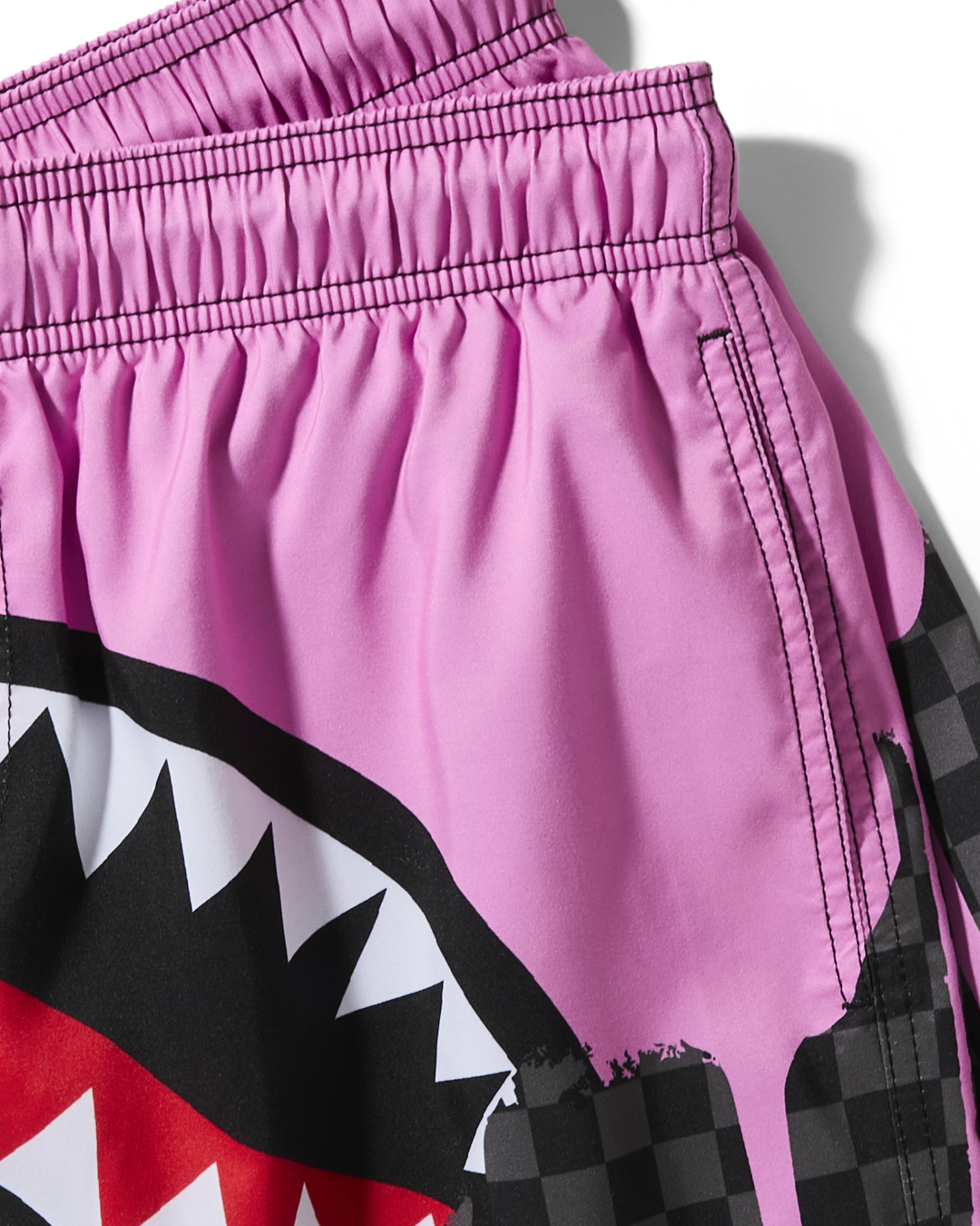 SPRAYGROUND® SWIM PINK PAINT DRIPS SWIM SHORT