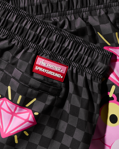 SPRAYGROUND® SWIM PINK PANTHER DIAMOND SHARK SWIM SHORTS