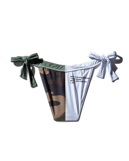 SPRAYGROUND® SPLIT BITE CAMO BIKINI