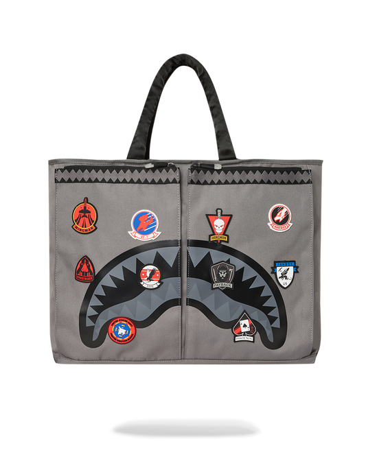 SPRAYGROUND® TOTE TOP GUN FLIGHT CREW OFFICIAL COLLAB PILOT TOTE