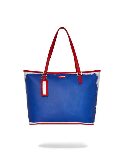 SPRAYGROUND® TOTE KEITH HARING BLUE PURSE TOTE