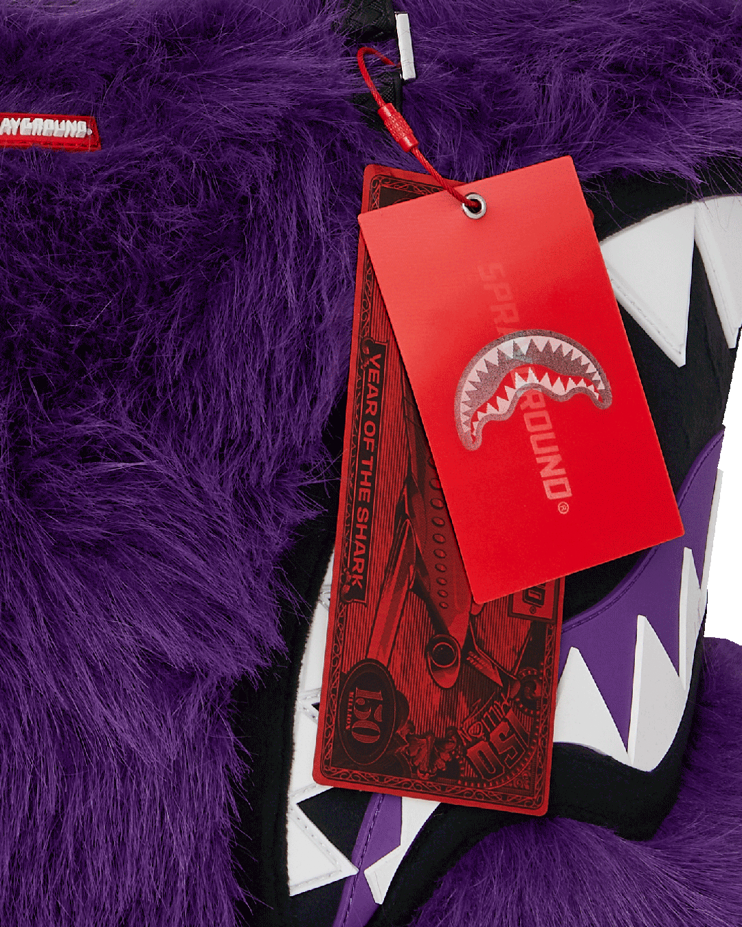 SPRAYGROUND® TOTE FURZILLA SHARK (PURP) TOTE