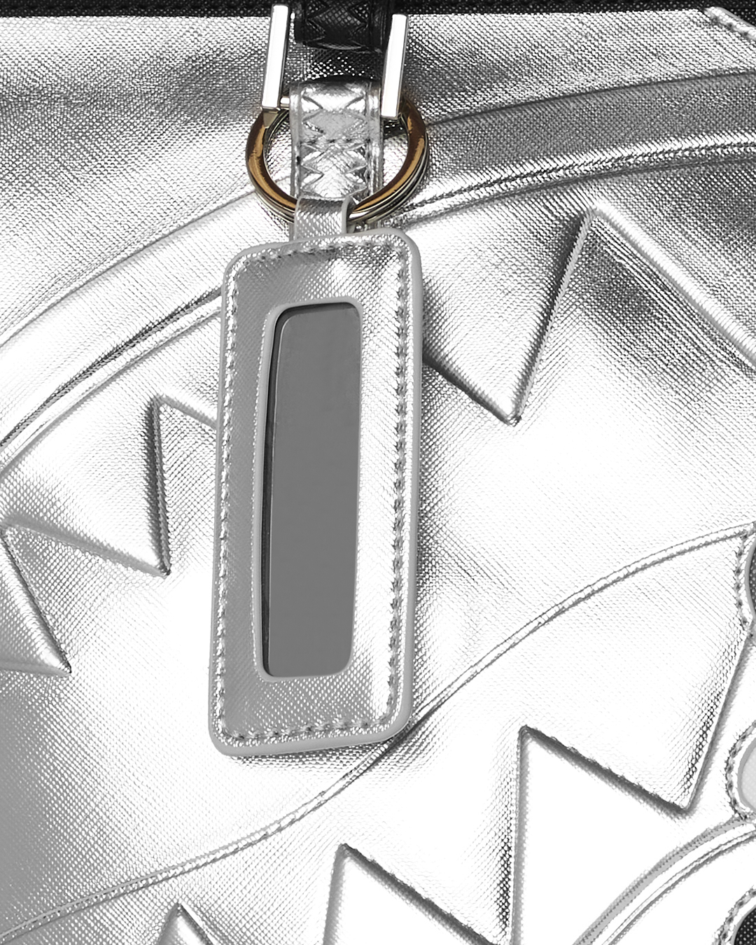 SPRAYGROUND® TOTE SILVER SIDE DRIP TOTE