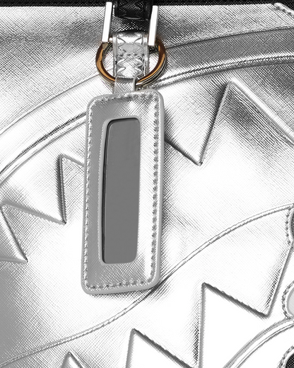 SPRAYGROUND® TOTE SILVER SIDE DRIP TOTE