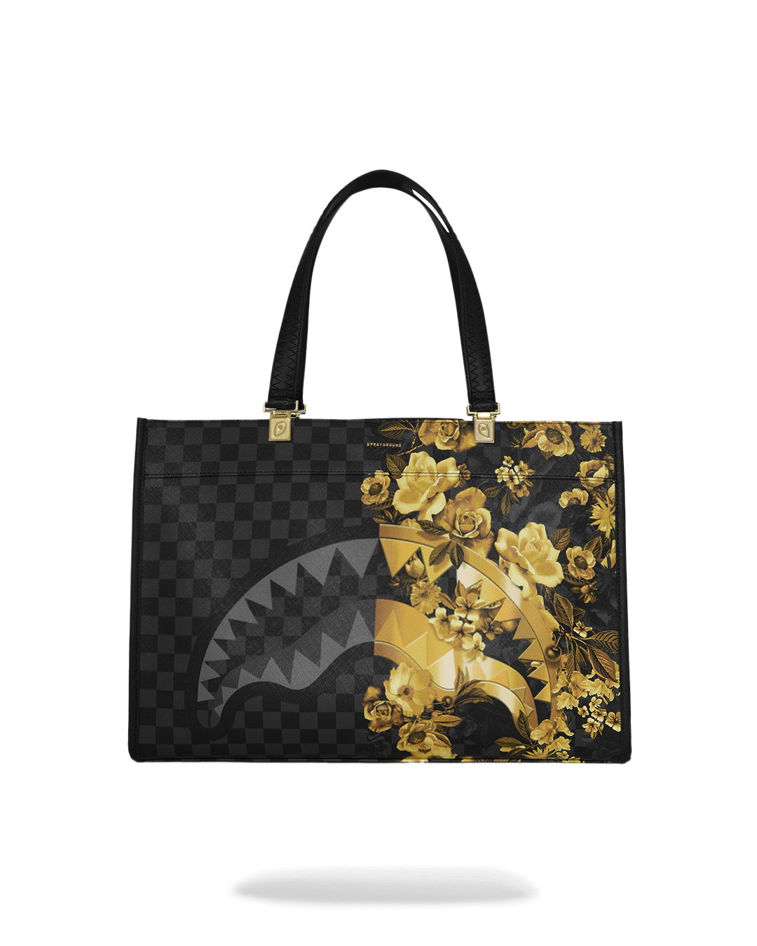 SPRAYGROUND® TOTE GOLD FLORAL REMIX TORTUGA TOTE