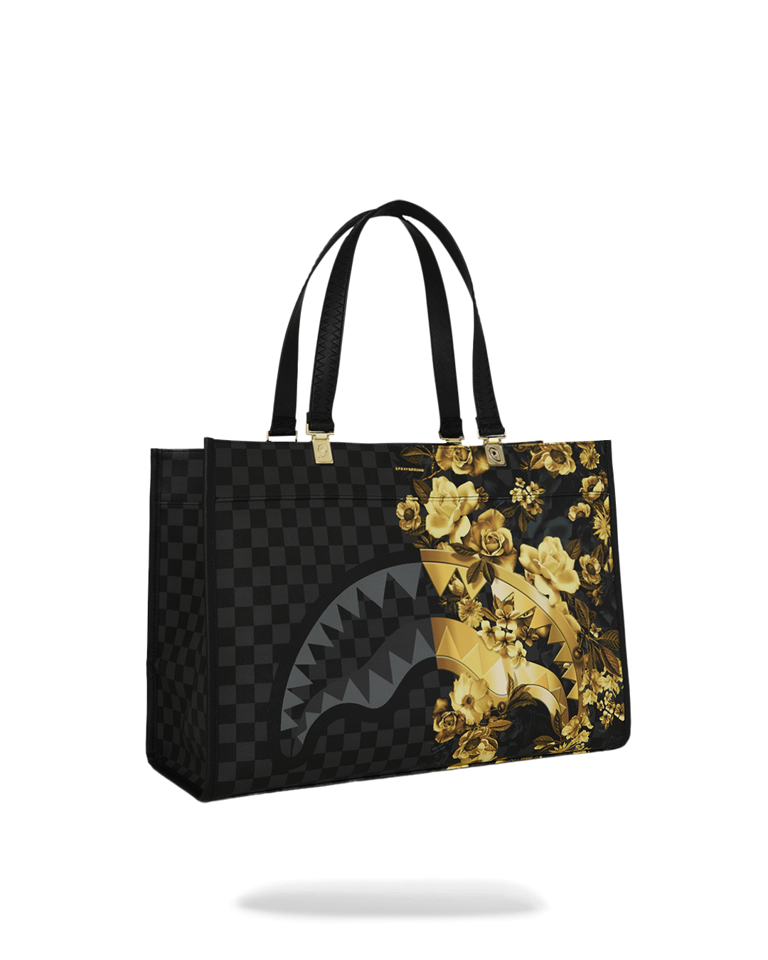 SPRAYGROUND® TOTE GOLD FLORAL REMIX TORTUGA TOTE