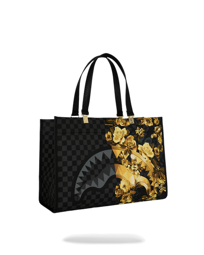 SPRAYGROUND® TOTE GOLD FLORAL REMIX TORTUGA TOTE