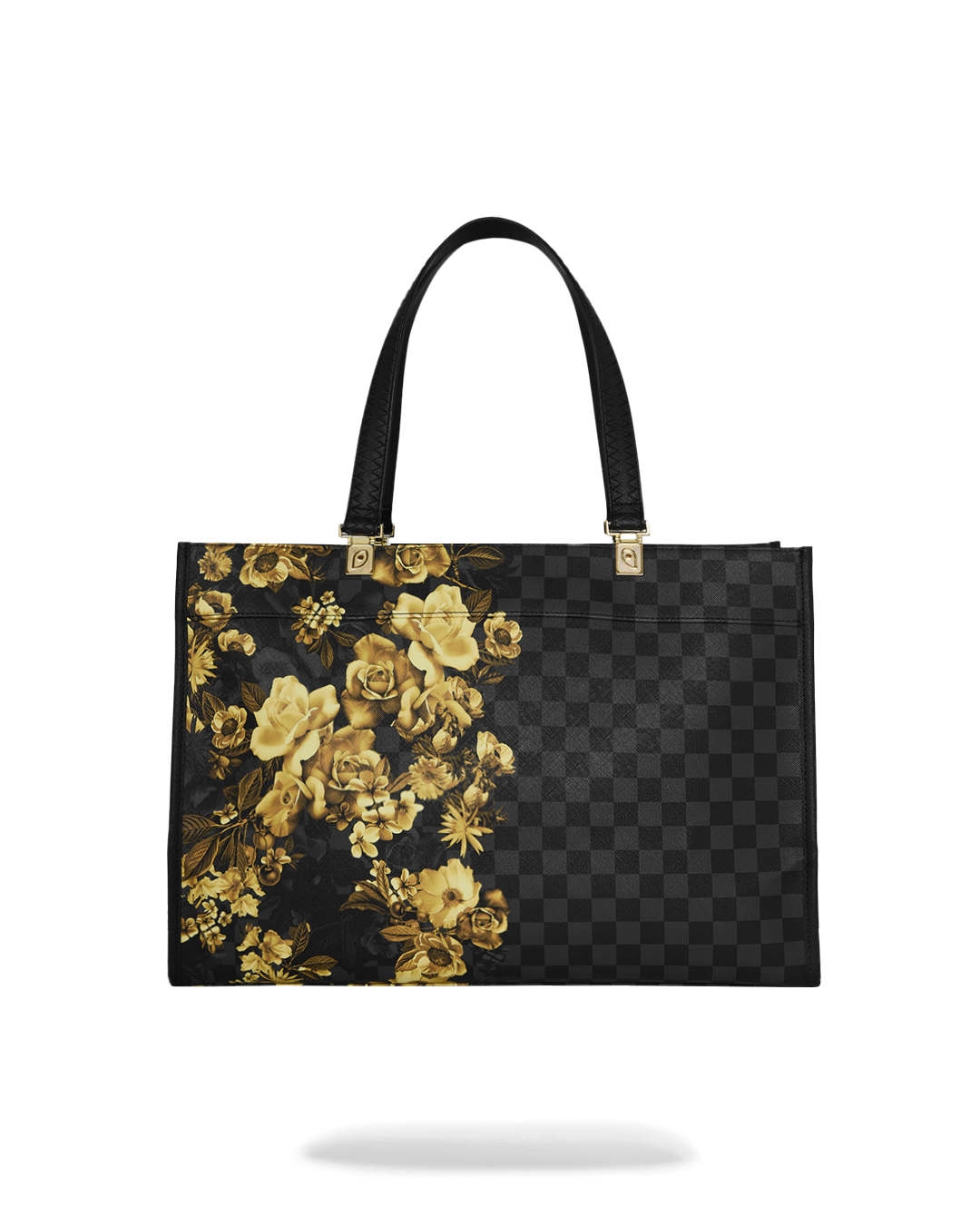 SPRAYGROUND® TOTE GOLD FLORAL REMIX TORTUGA TOTE