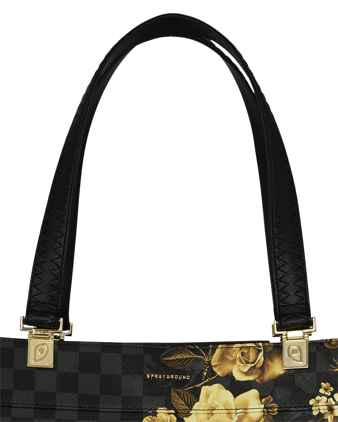 SPRAYGROUND® TOTE GOLD FLORAL REMIX TORTUGA TOTE