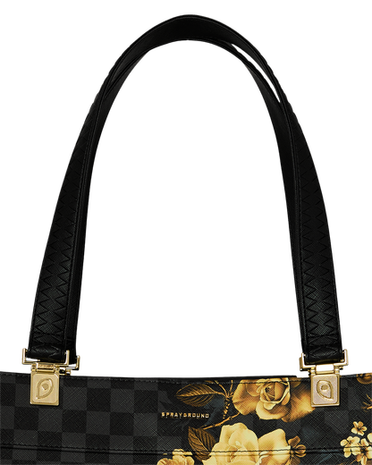SPRAYGROUND® TOTE GOLD FLORAL REMIX TORTUGA TOTE