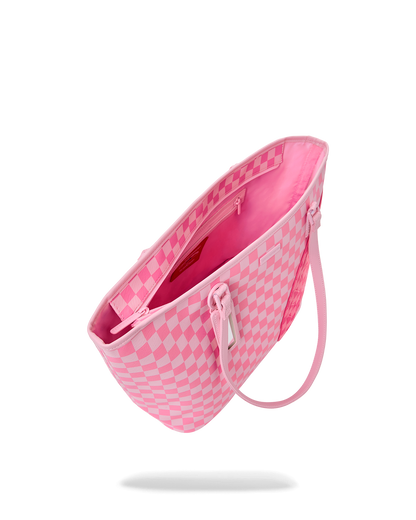 SPRAYGROUND® TOTE PINK SHARKS IN PARIS PATCH TOTE