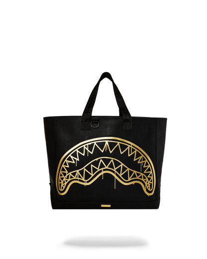 SPRAYGROUND® TOTE THAT GOLD DRAP BEACH TOTE