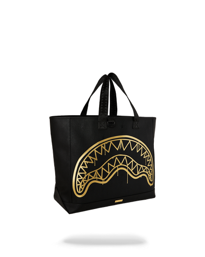 SPRAYGROUND® TOTE THAT GOLD DRAP BEACH TOTE