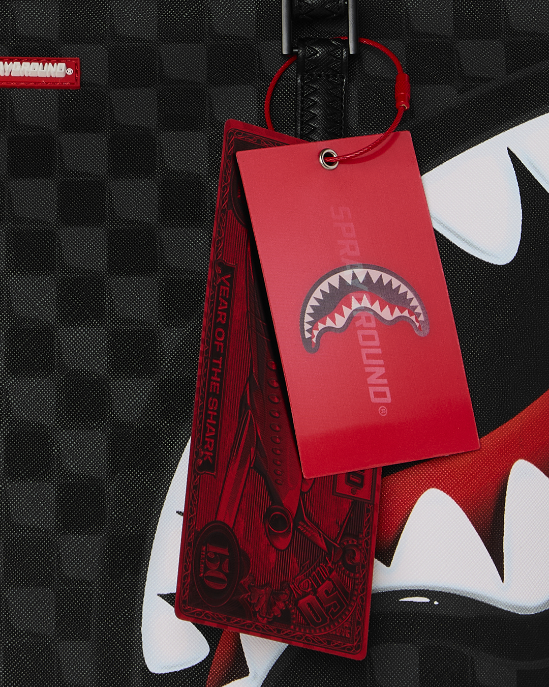 SPRAYGROUND® TOTE SHARKS IN PARIS BALLOON BLACK TOTE