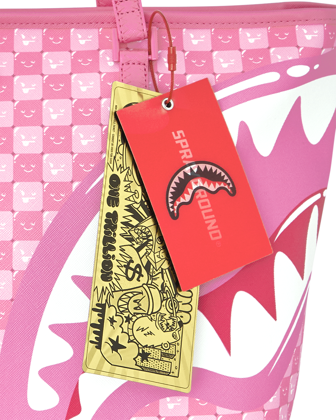 SPRAYGROUND® TOTE SHINOBI SHARKS IN PARIS (PINK) TOTE