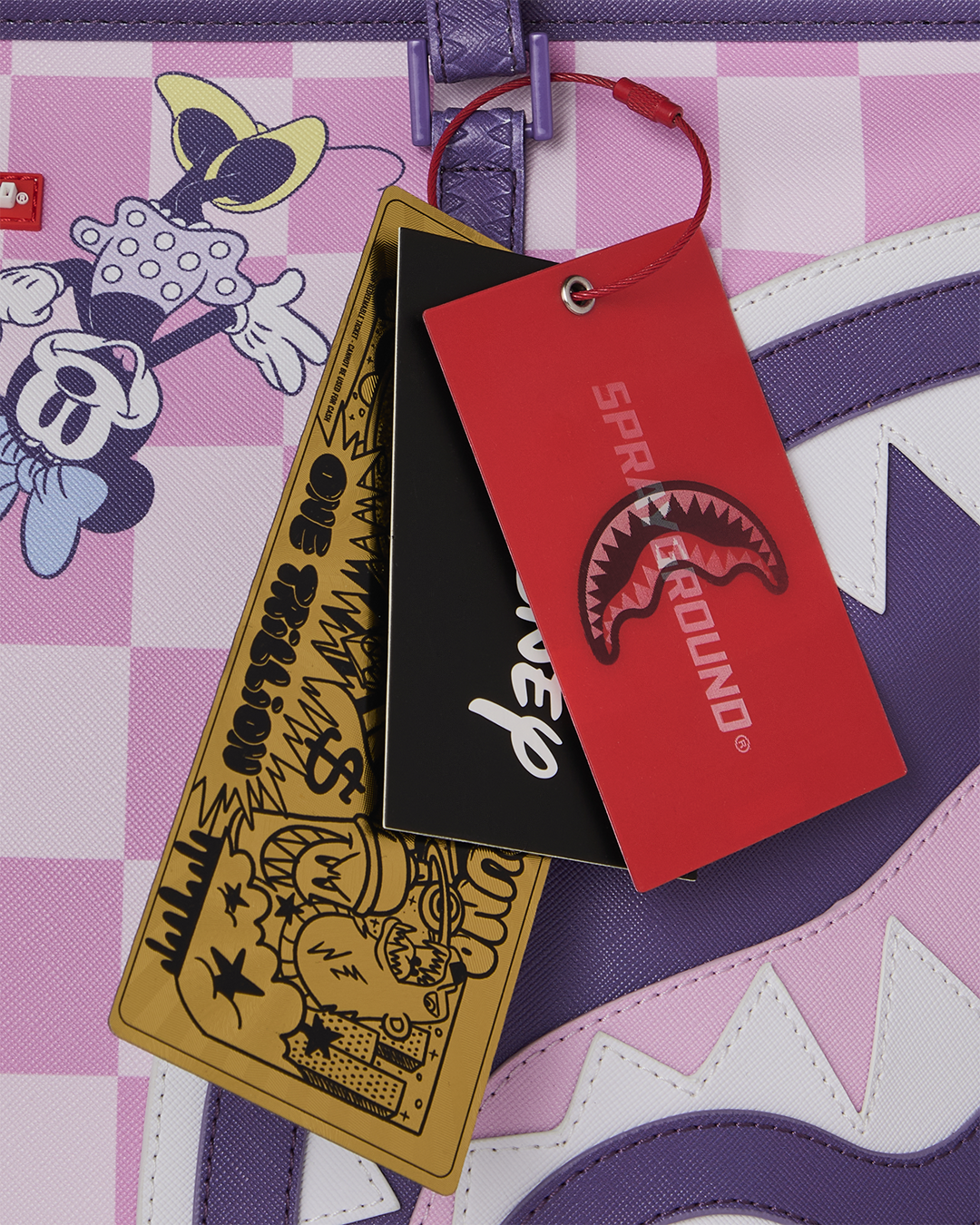 SPRAYGROUND® TOTE DISNEY MINNIE DAISY CHECK TOTE