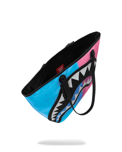 SPRAYGROUND® TOTE CANDY CLASH SHARK CENTRAL TOTE
