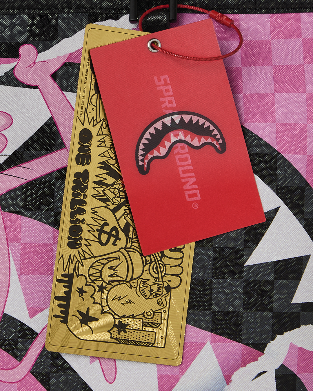 SPRAYGROUND® TOTE PINK PANTHER BREAK THRU TOTE