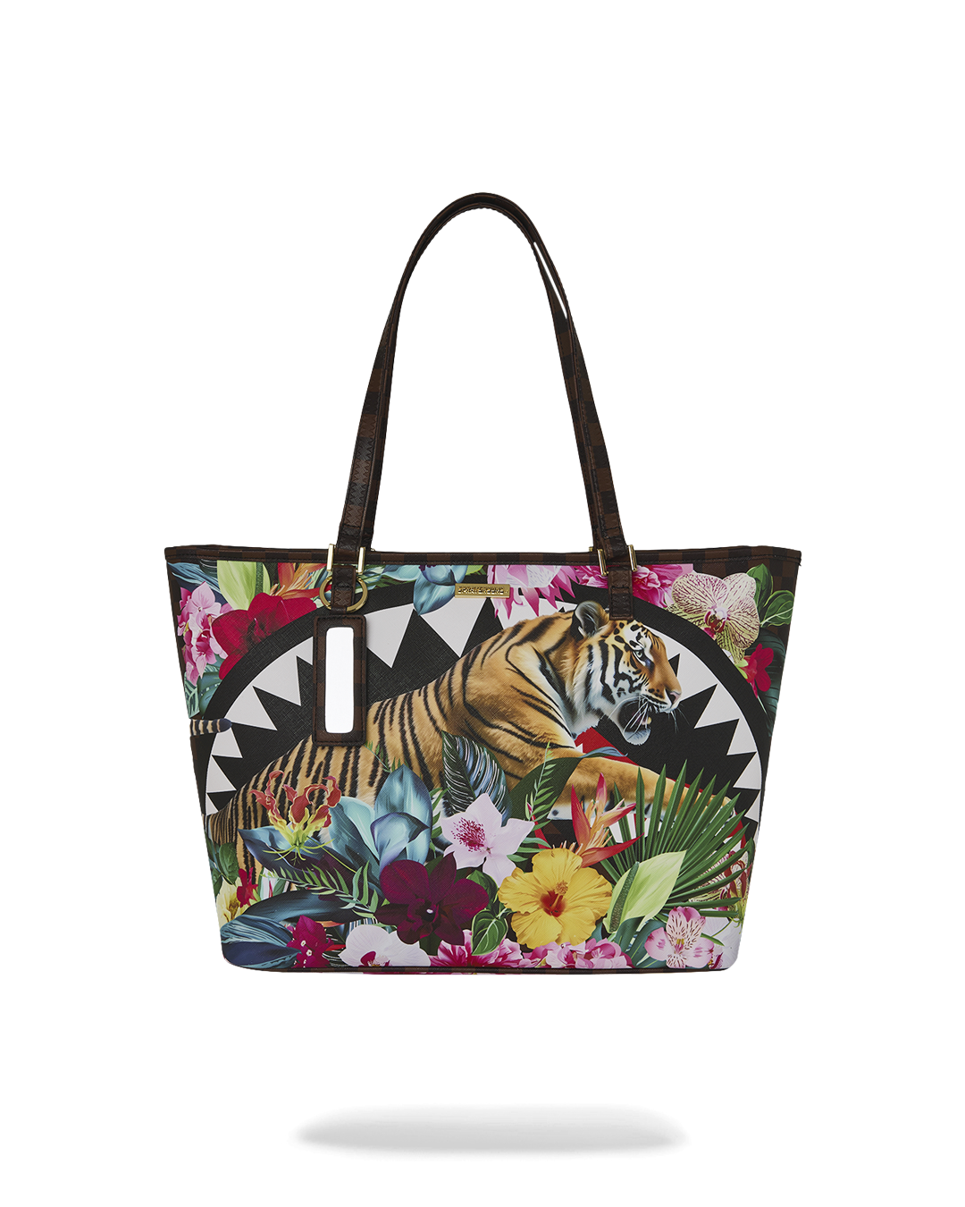 SPRAYGROUND® TOTE FLOWERING JUNGLE SHARK 2 TOTE