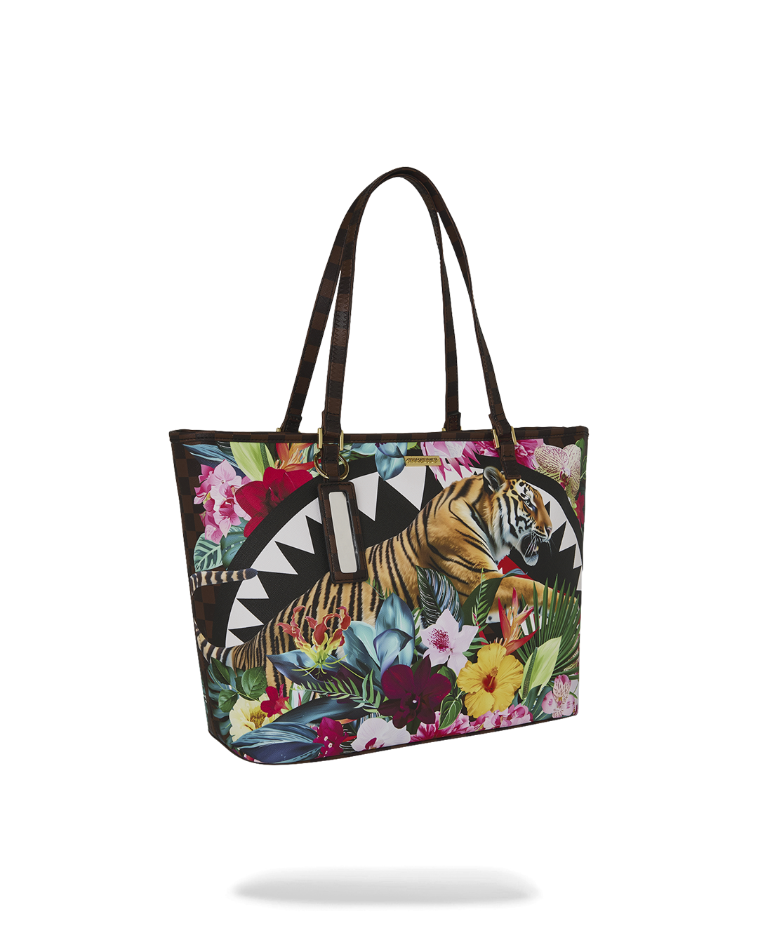 SPRAYGROUND® TOTE FLOWERING JUNGLE SHARK 2 TOTE