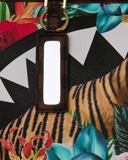 SPRAYGROUND® TOTE FLOWERING JUNGLE SHARK 2 TOTE