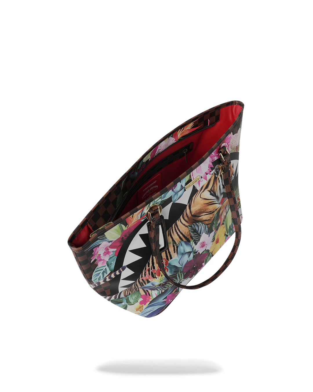 SPRAYGROUND® TOTE FLOWERING JUNGLE SHARK 2 TOTE
