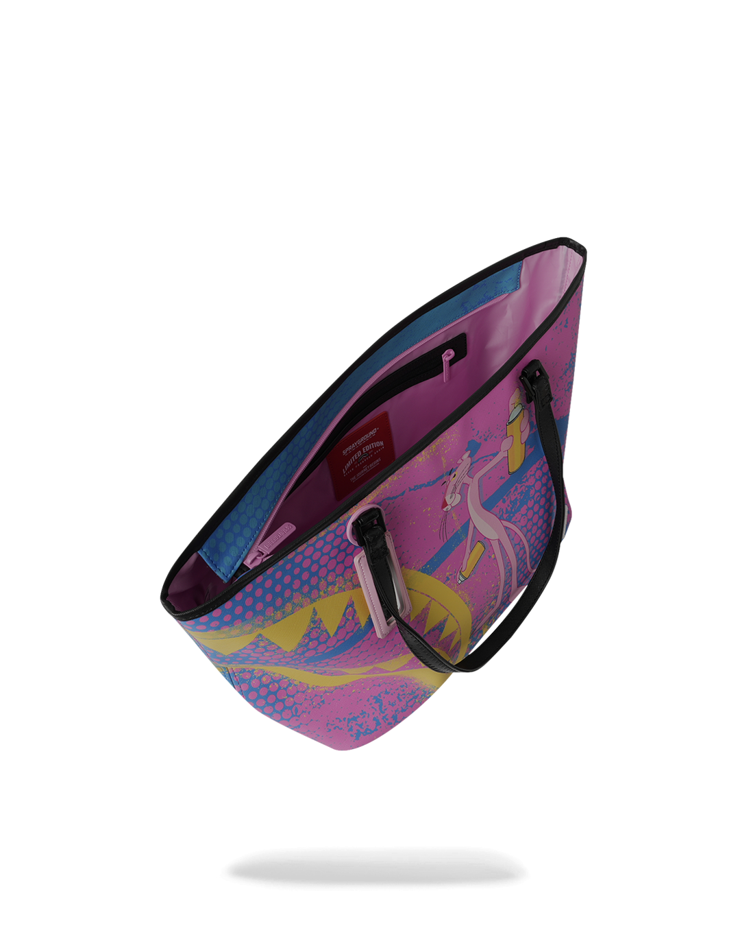 SPRAYGROUND® TOTE PINK PANTHER SPRAY CANS TOTE