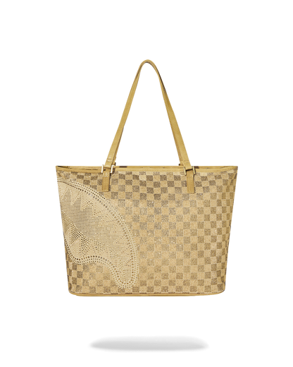 SPRAYGROUND® TOTE 2 TONE GOLD TRINITY TOTE