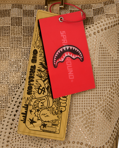 SPRAYGROUND® TOTE 2 TONE GOLD TRINITY TOTE
