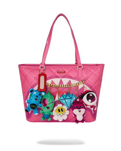 SPRAYGROUND® TOTE KAWAII DANGLES (PLUSH CHARMS) TOTE