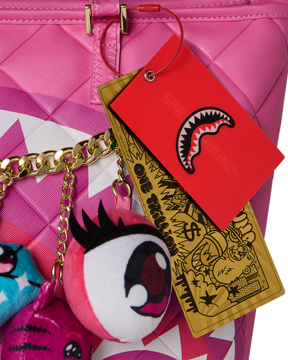SPRAYGROUND® TOTE KAWAII DANGLES (PLUSH CHARMS) TOTE