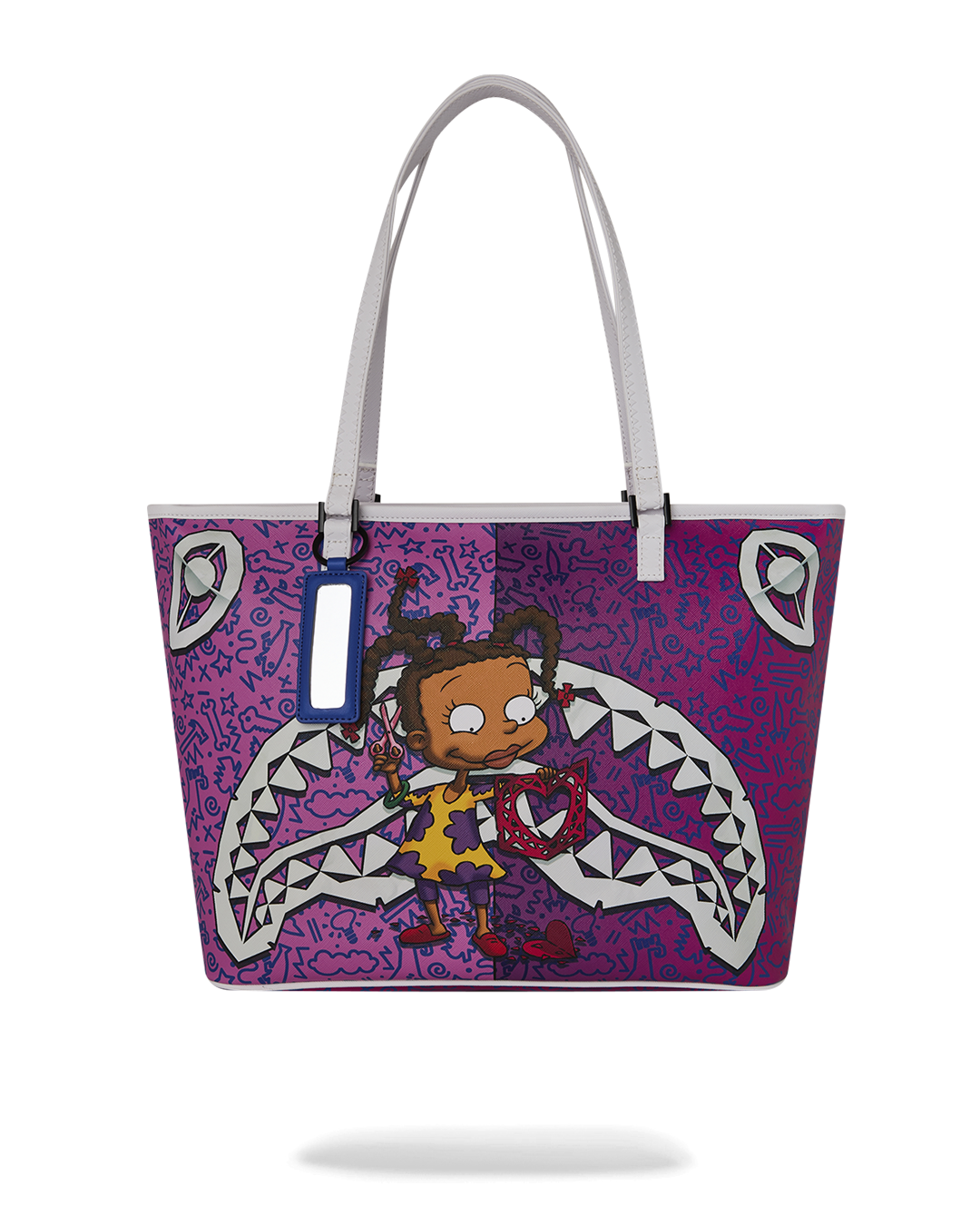 SPRAYGROUND® TOTE RUGRATS SUSIE PAPER HEARTS TOTE