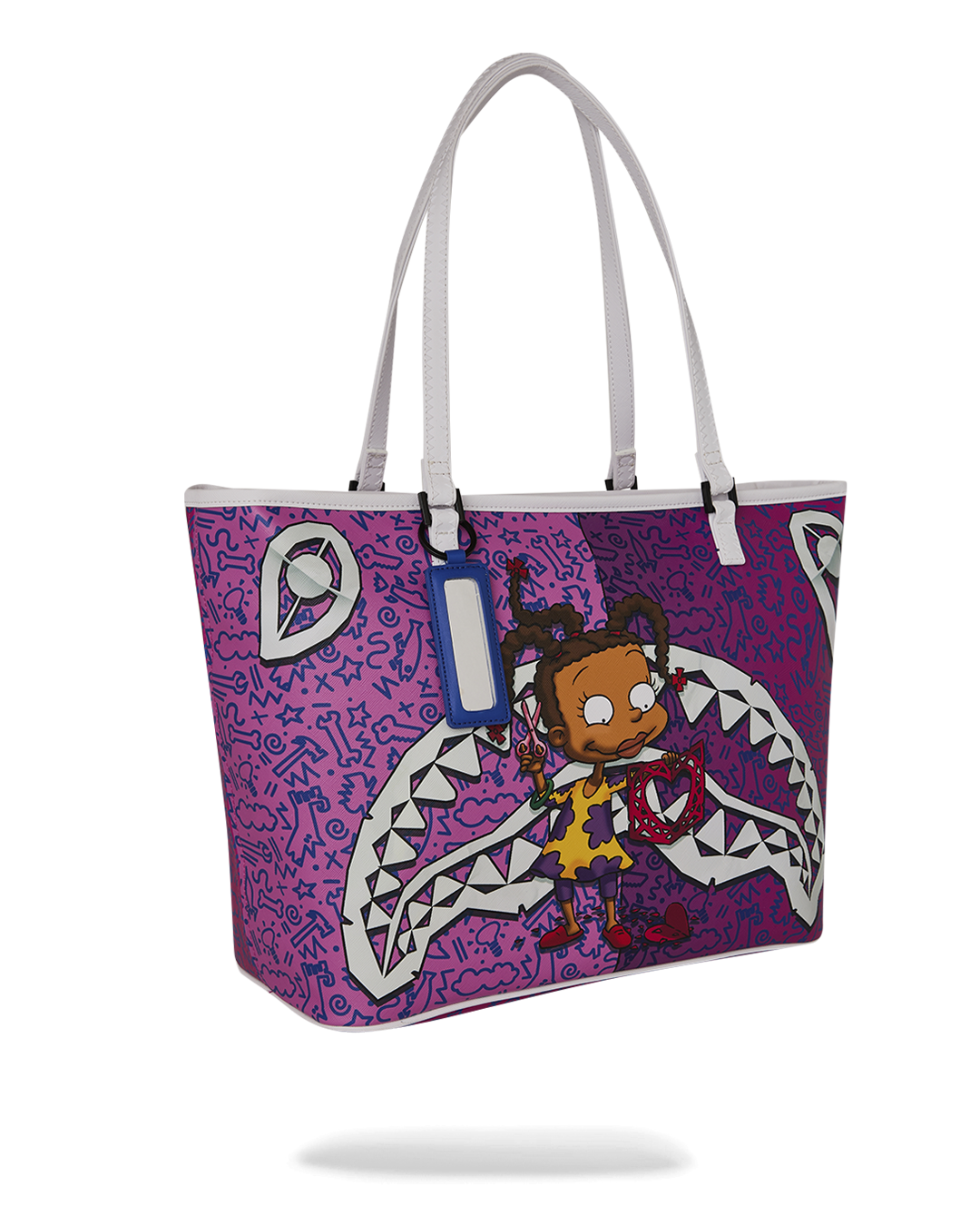 SPRAYGROUND® TOTE RUGRATS SUSIE PAPER HEARTS TOTE