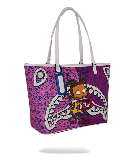 SPRAYGROUND® TOTE RUGRATS SUSIE PAPER HEARTS TOTE