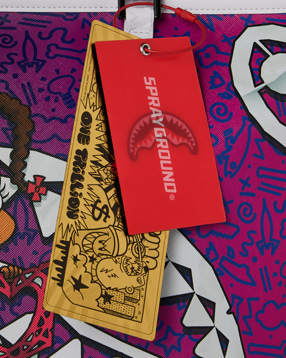 SPRAYGROUND® TOTE RUGRATS SUSIE PAPER HEARTS TOTE