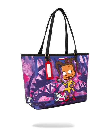 SPRAYGROUND® TOTE RUGRATS SUSIE PAINTING SHARK TOTE