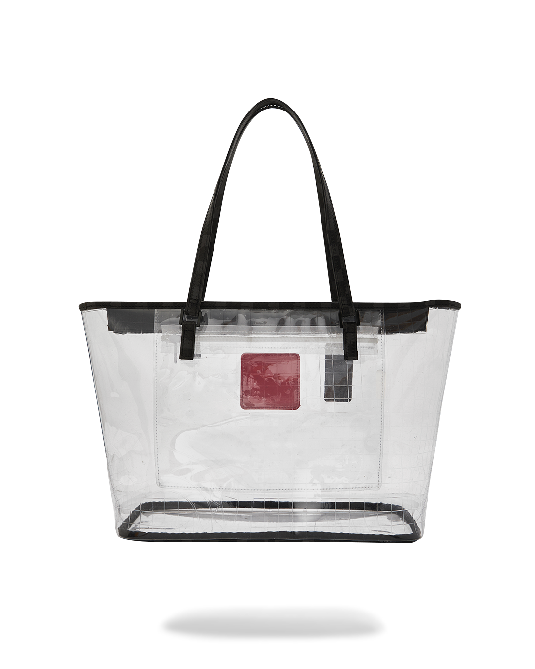 SPRAYGROUND® TOTE DRIP CHECK FULLY CLEAR TOTE