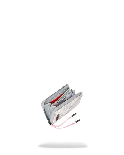 SPRAYGROUND® WALLET A.I.8 AFRICAN INTELLIGENCE BOOKED & BUSY WALLET