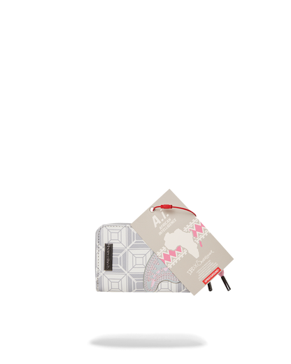 SPRAYGROUND® WALLET A.I.8 AFRICAN INTELLIGENCE BOOKED & BUSY WALLET