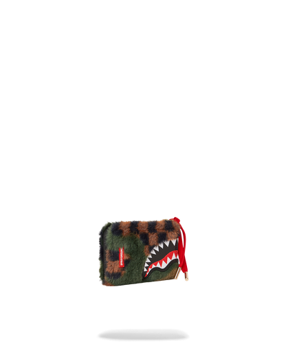 SPRAYGROUND® WALLET 3AM GREEN FURR WALLET