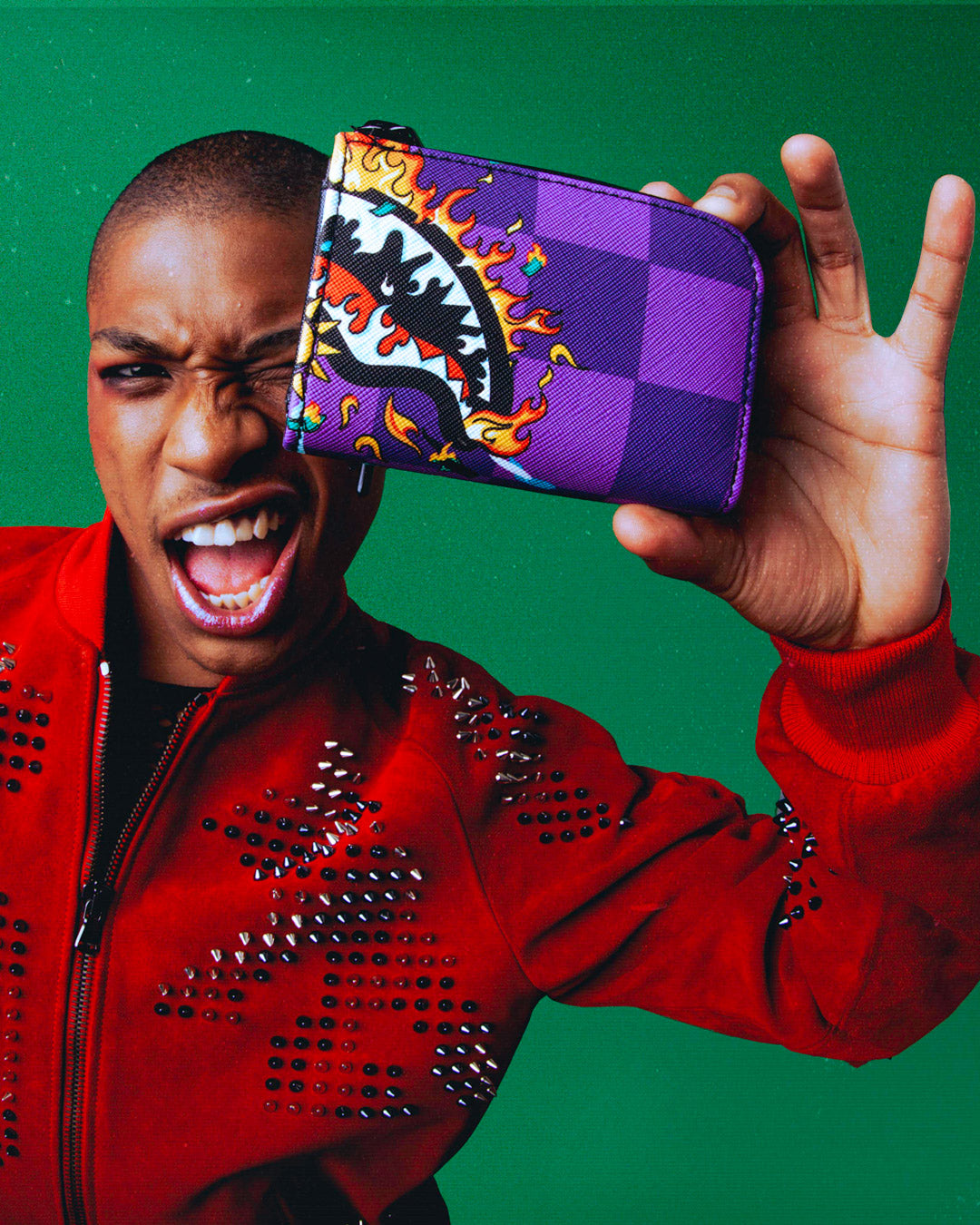 SPRAYGROUND® WALLET CRAZY EYES WALLET
