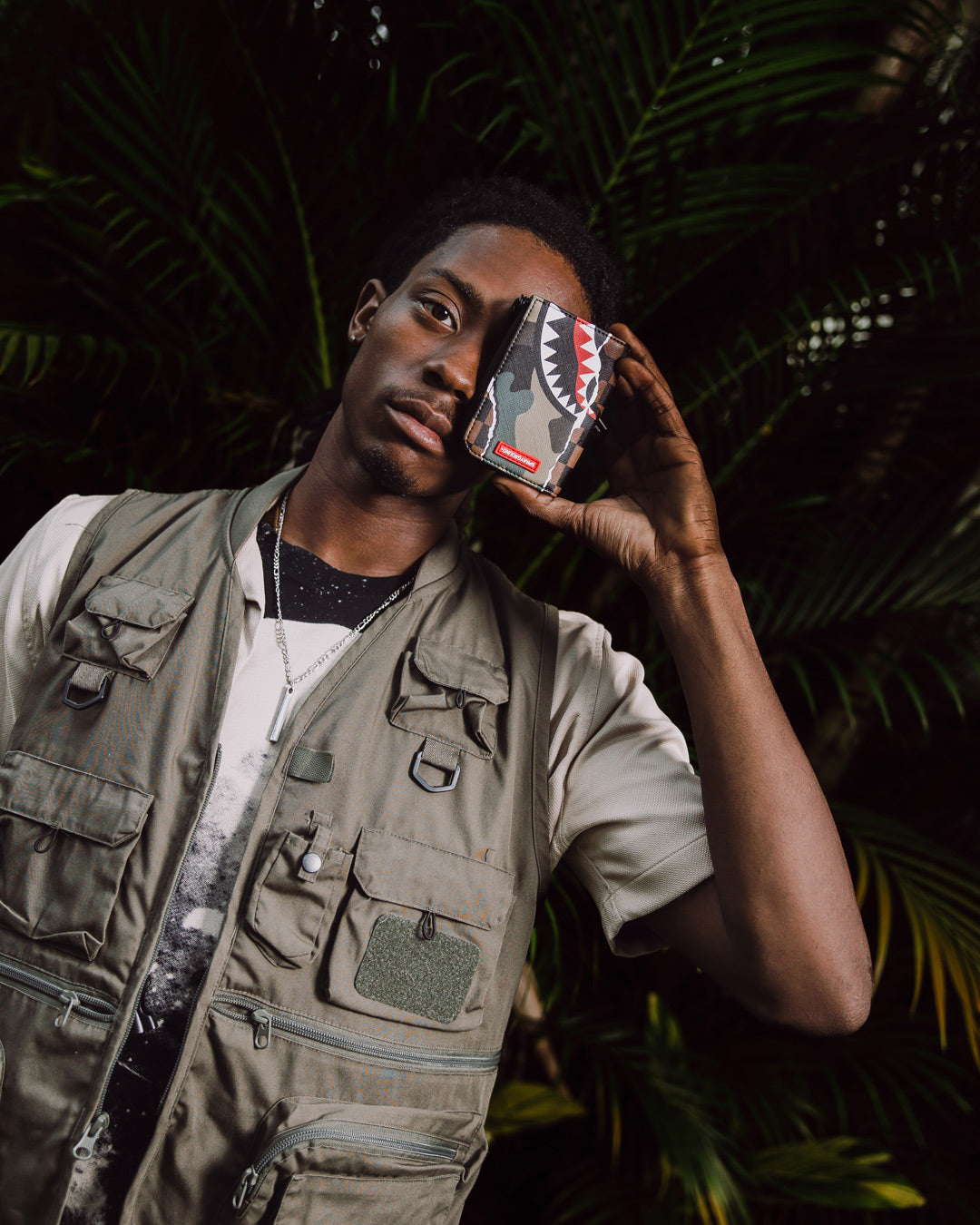 SPRAYGROUND® WALLET TEAR IT UP CAMO WALLET