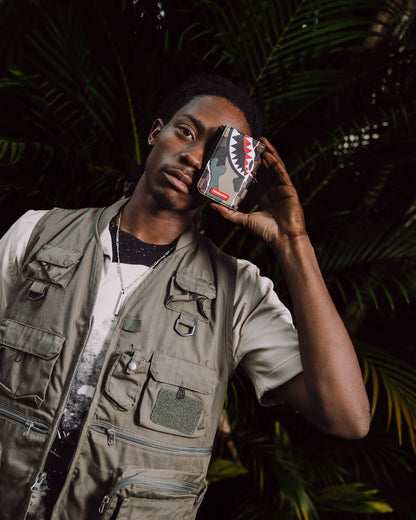 SPRAYGROUND® WALLET TEAR IT UP CAMO WALLET