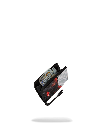 SPRAYGROUND® WALLET RING OF FIRE ZIP-OUT WALLET