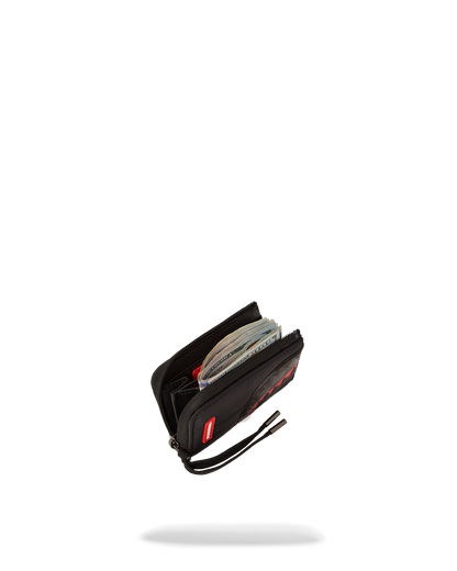 SPRAYGROUND® WALLET BLACK PUFFER CHECK WALLET