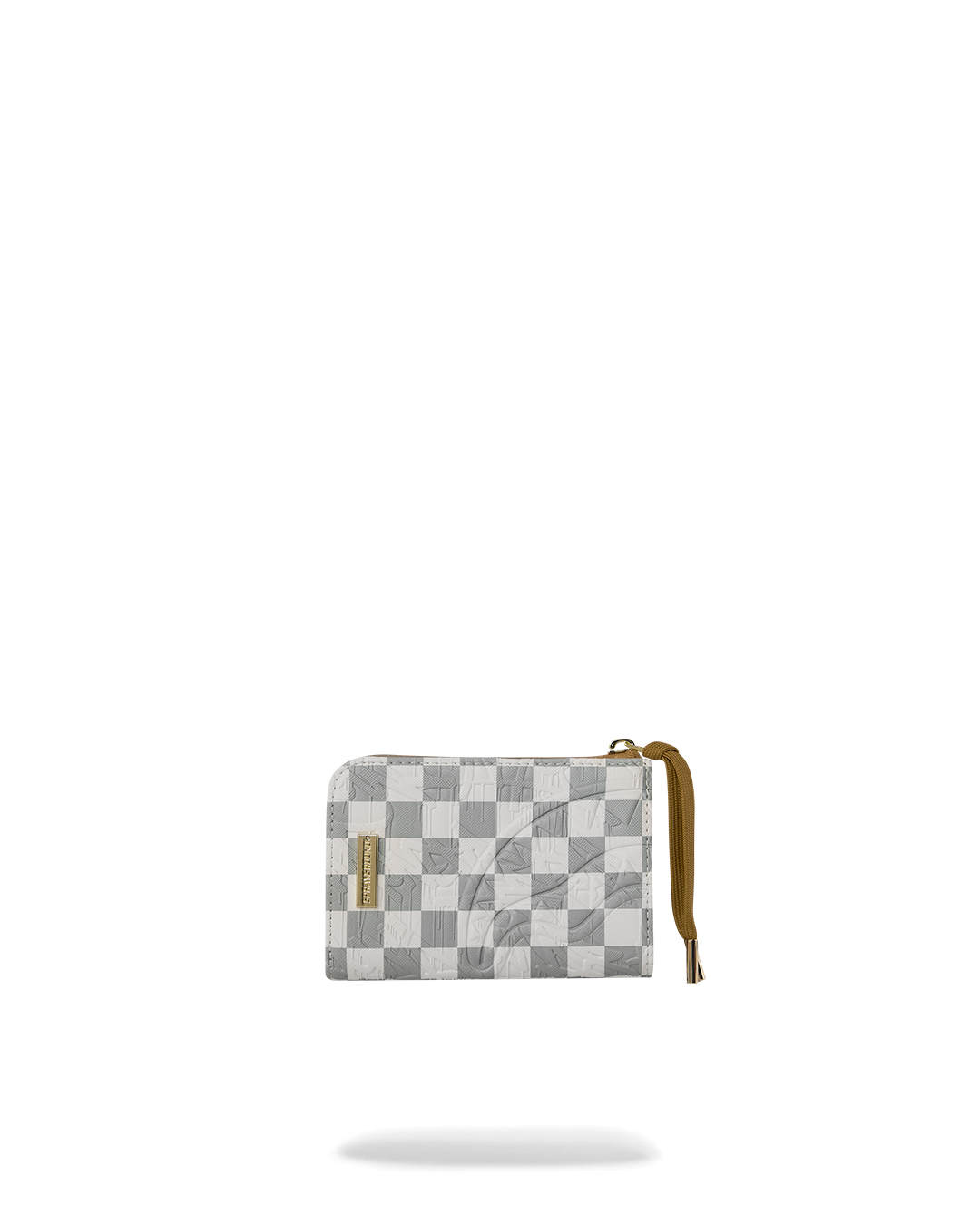 SPRAYGROUND® WALLET GRAFF EMBOSSED CREAM CHECK WALLET