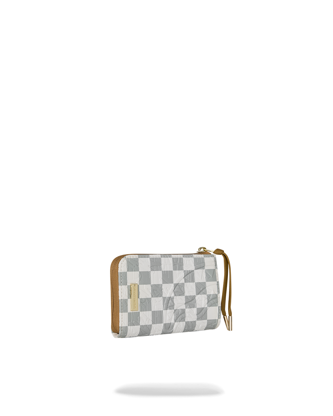 SPRAYGROUND® WALLET GRAFF EMBOSSED CREAM CHECK WALLET