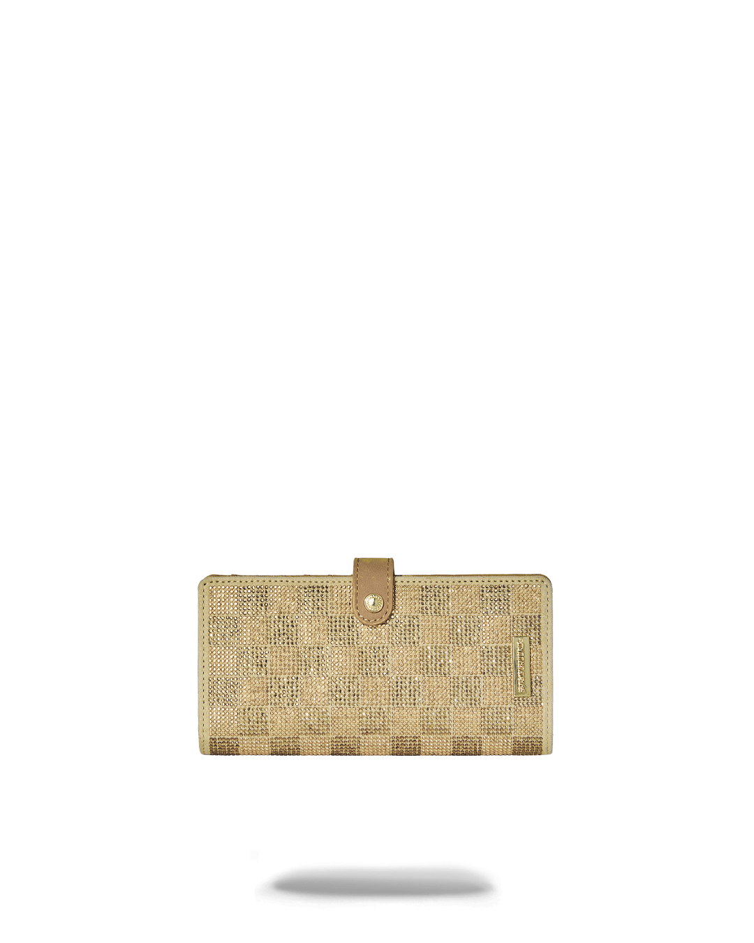 SPRAYGROUND® WALLET 2 TONE GOLD TRINITY SINGLE FOLD WALLET