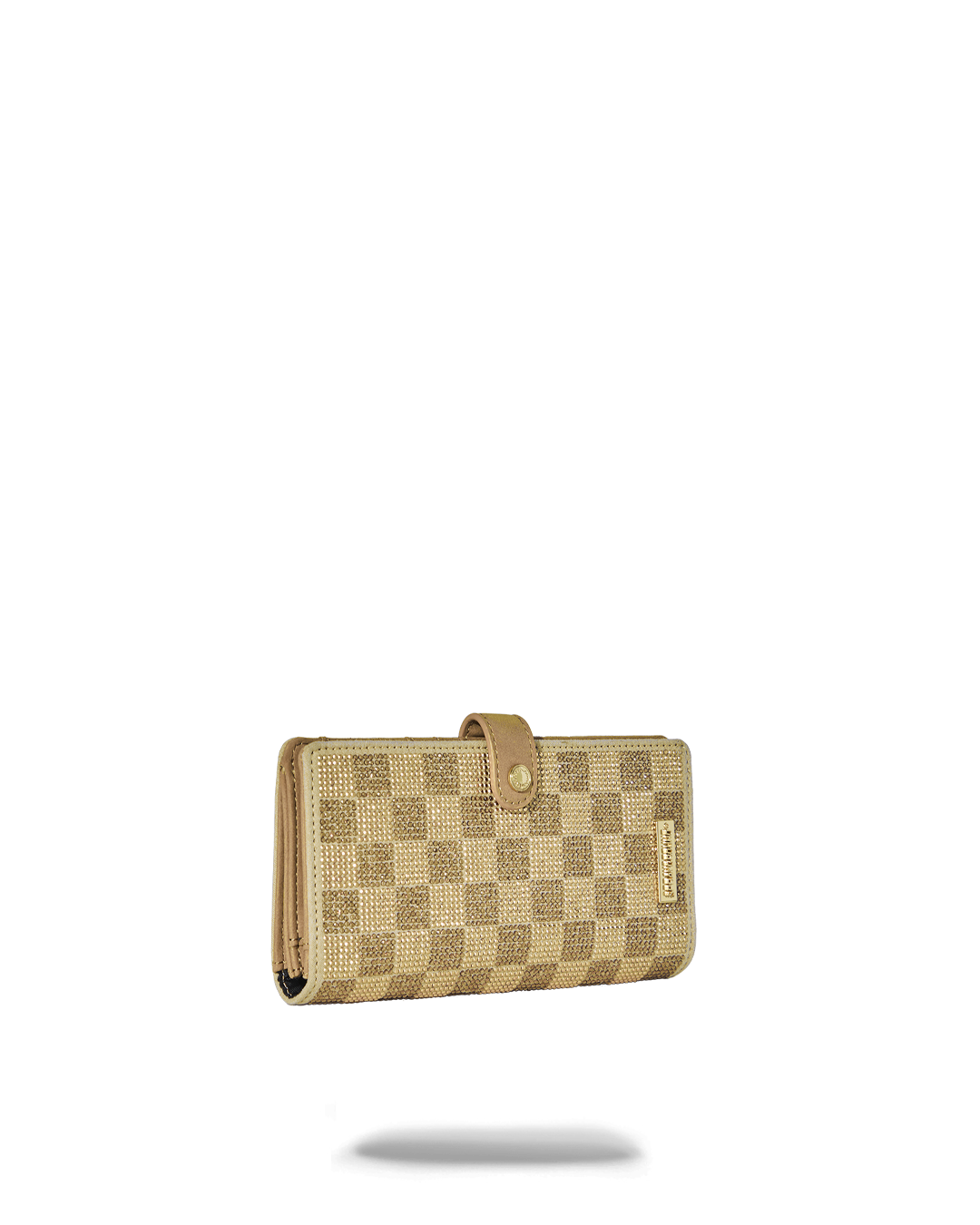 SPRAYGROUND® WALLET 2 TONE GOLD TRINITY SINGLE FOLD WALLET