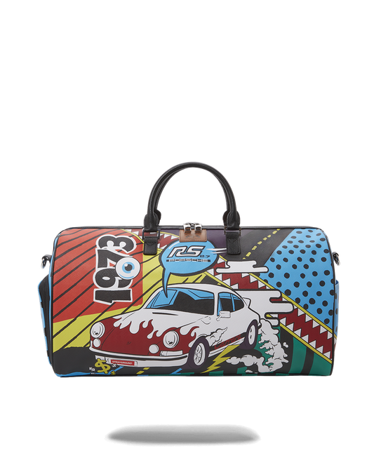 SPRAYGROUND® DUFFLE PORSCHE 1972 COLLAB DUFFLE (ONLY 1,911 UNITS MADE)